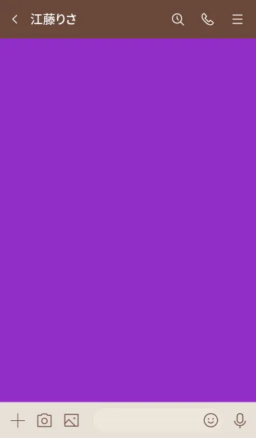 [LINE着せ替え] N30_04_パープル ブラウン2-6の画像3