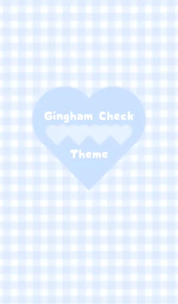 [LINE着せ替え] Gingham Check Theme ♡ -2021- 44の画像1