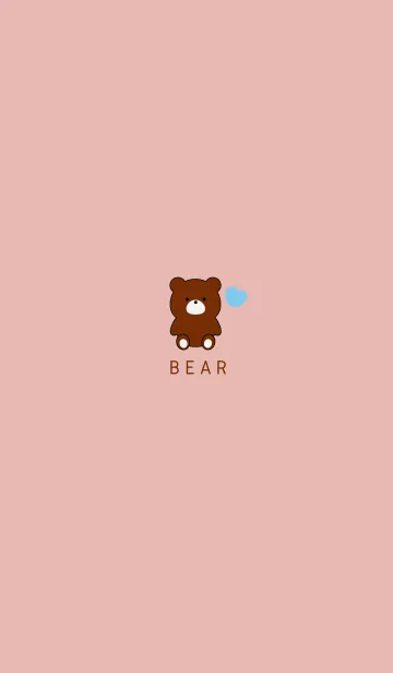 [LINE着せ替え] BEAR & HEART 11の画像1
