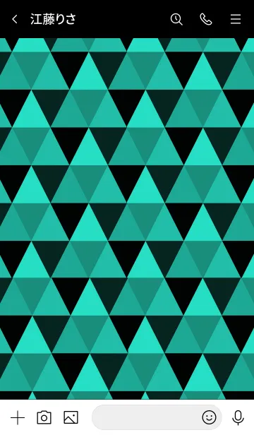 [LINE着せ替え] ザ トライアングル 050の画像3