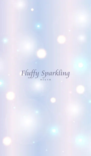 [LINE着せ替え] Fluffy Sparkling - MEKYM - 23の画像1