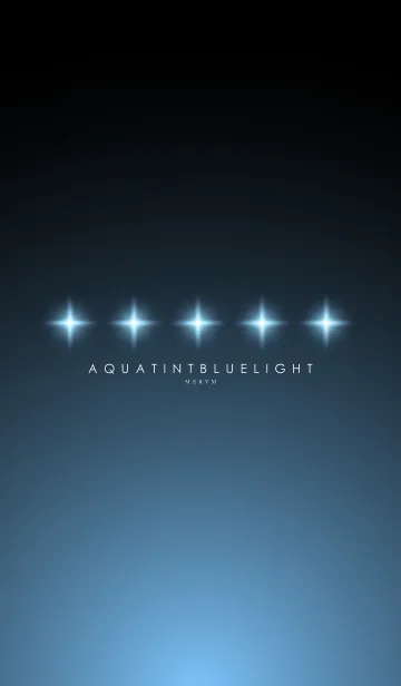 [LINE着せ替え] AQUATINT BLUE STARLIGHTの画像1