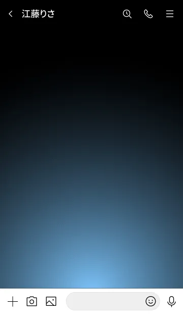 [LINE着せ替え] AQUATINT BLUE STARLIGHTの画像3