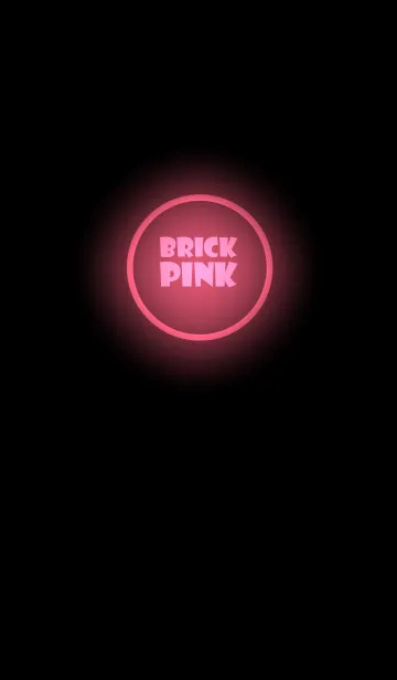 [LINE着せ替え] Brick Pink  Neon Theme Ver.2 (JP)の画像1