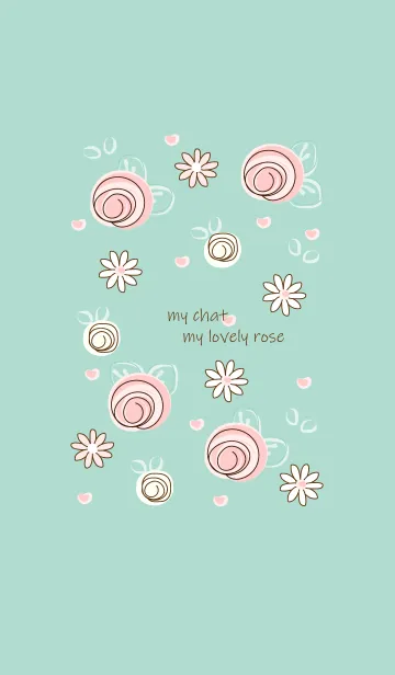 [LINE着せ替え] Pink roses 6 :)の画像1