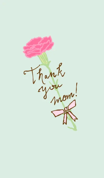 [LINE着せ替え] お母さんありがとう カーネーション7の画像1