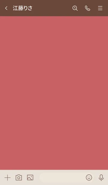 [LINE着せ替え] a30_06_レッド2 ブラウン2-9の画像3