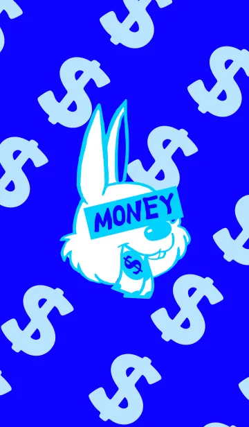 [LINE着せ替え] マネー ラビット 015の画像1