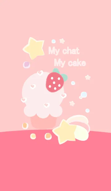 [LINE着せ替え] My chat my cake 64の画像1