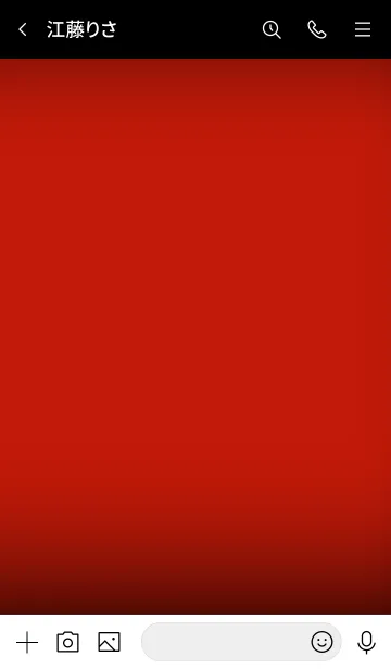 [LINE着せ替え] Chilli Red  Neon Theme Ver.2 (JP)の画像3