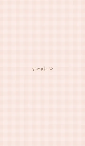 [LINE着せ替え] ギンガムチェック ピンク5の画像1