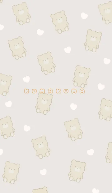 [LINE着せ替え] kumakuma 4の画像1