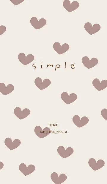 [LINE着せ替え] A31.15_ピンク ブラウン2-3の画像1