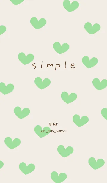 [LINE着せ替え] a31_05_グリーン2 ブラウン2-3の画像1