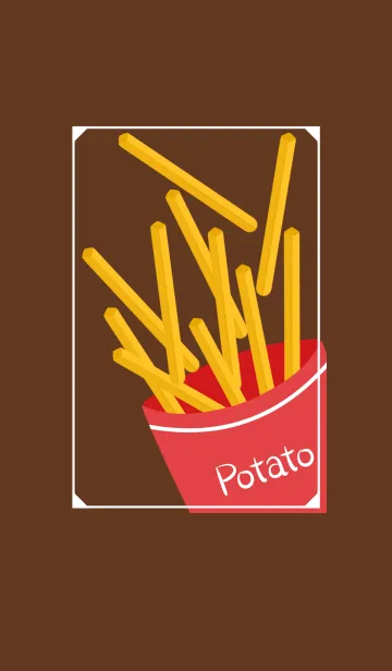 [LINE着せ替え] French fries festivalの画像1