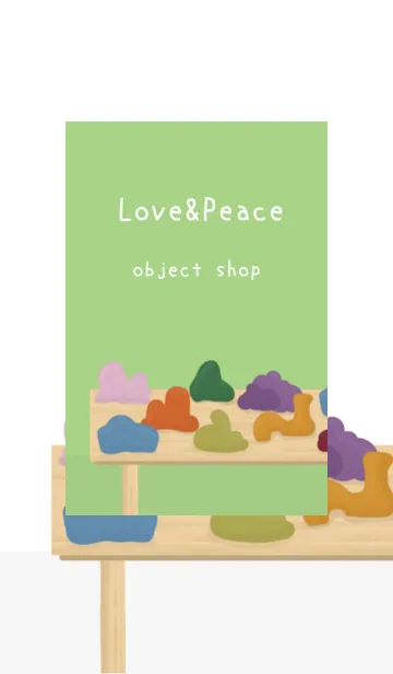 [LINE着せ替え] 人気の置物屋さんOpen【object Shop1】の画像1