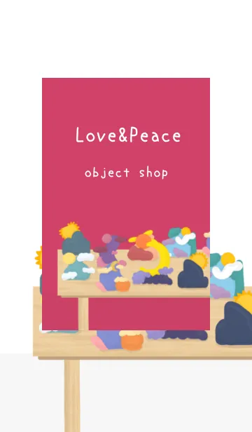 [LINE着せ替え] 人気の置物屋さんOpen【object Shop2】の画像1