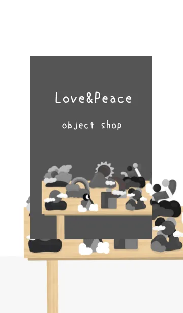 [LINE着せ替え] 人気の置物屋さんOpen【object Shop3】の画像1