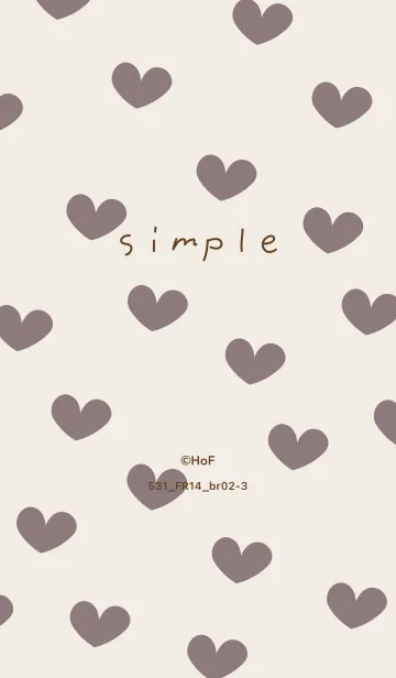 [LINE着せ替え] 531.14_ショコラ ブラウン2-3の画像1