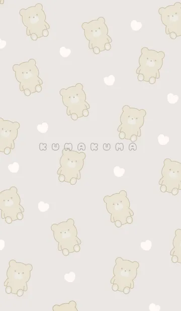 [LINE着せ替え] kumakuma 6の画像1