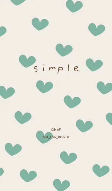 [LINE着せ替え] n31_07_グリーン ブラウン2-6の画像1