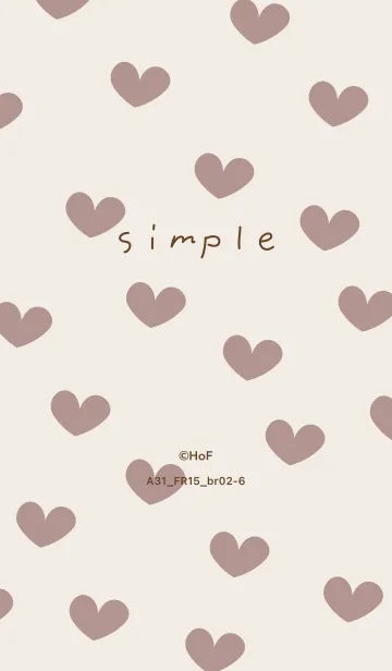 [LINE着せ替え] A31.15_ピンク ブラウン2-6の画像1