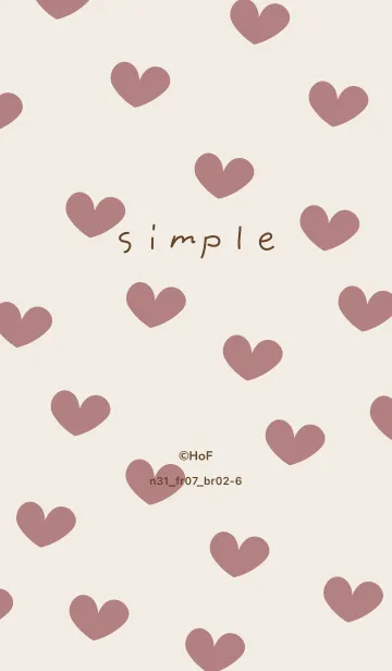 [LINE着せ替え] n31_07_レッド2 ブラウン2-6の画像1