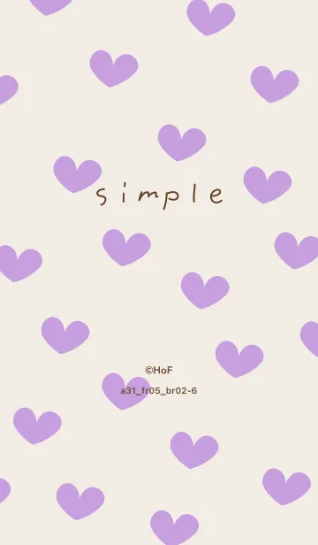 [LINE着せ替え] a31_05_パープル ブラウン2-6の画像1