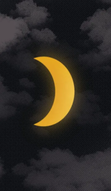 [LINE着せ替え] Dark Space sky star and cloudの画像1