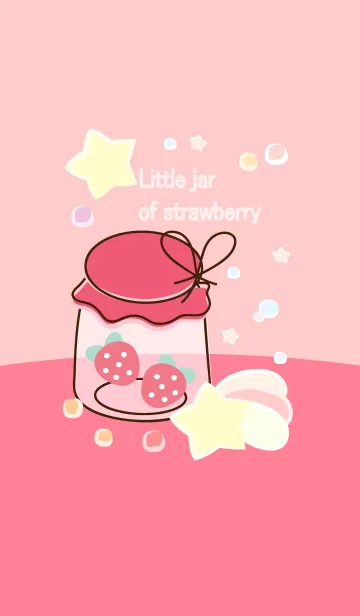 [LINE着せ替え] little jar of strawberry 64の画像1