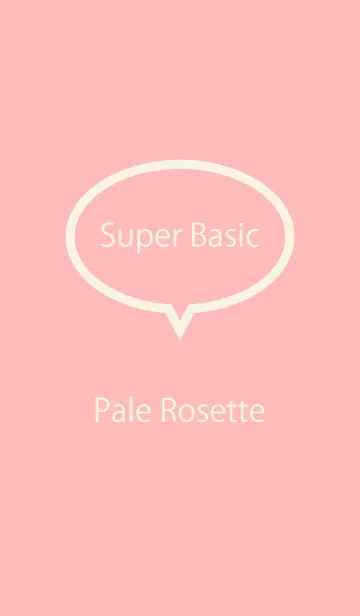 [LINE着せ替え] Super Basic Pale Rosetteの画像1