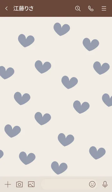 [LINE着せ替え] A31.15_ホワイトアッシュ ブラウン2-6の画像3