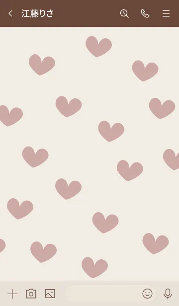 [LINE着せ替え] 531.14_ピンク ブラウン2-9の画像3