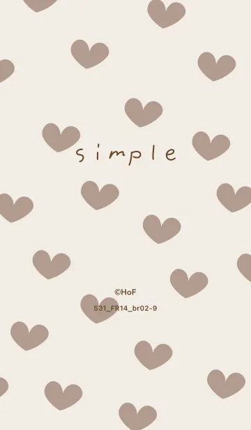 [LINE着せ替え] 531.14_ベージュ3 ブラウン2-9の画像1