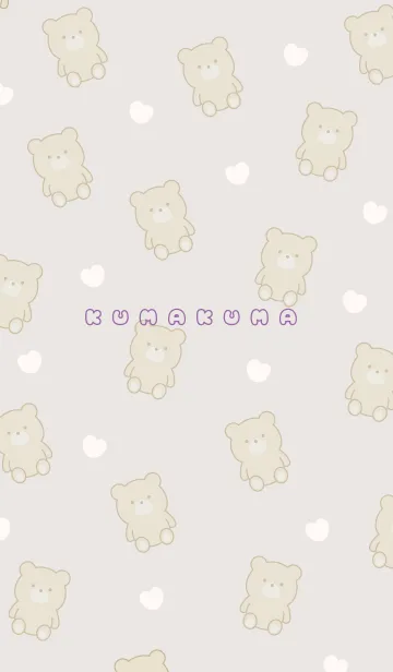 [LINE着せ替え] kumakuma 9の画像1