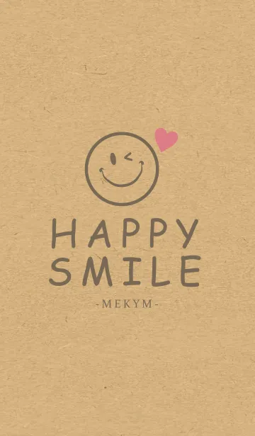[LINE着せ替え] HAPPY SMILE KRAFT -LOVE- 35の画像1