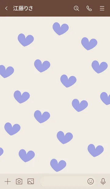 [LINE着せ替え] a31_05_ブルー ブラウン2-9の画像3