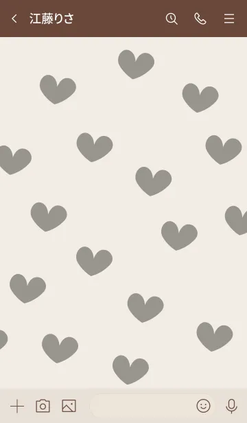 [LINE着せ替え] 531.14_スモーキーアッシュ ブラウン2-9の画像3