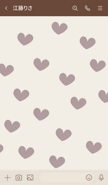 [LINE着せ替え] 131.13_ショコラ ブラウン2-9の画像3