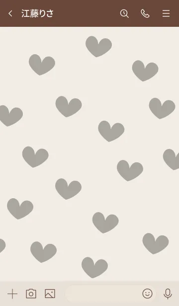 [LINE着せ替え] 131.13_スモーキーアッシュ ブラウン2-9の画像3