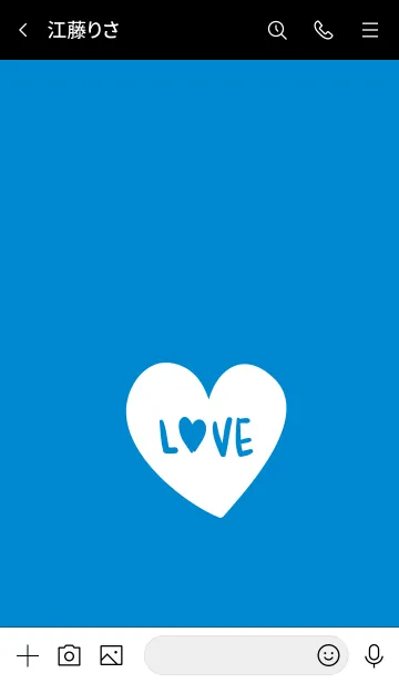 [LINE着せ替え] ラブ 053の画像3