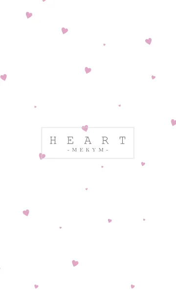 HEART-Pink MEKYM 6の着せ替えメイン画像