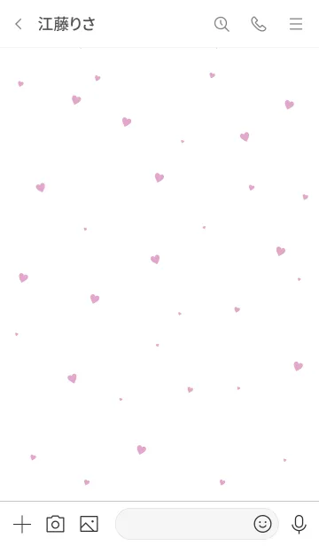 [LINE着せ替え] HEART-Pink MEKYM 6の画像3