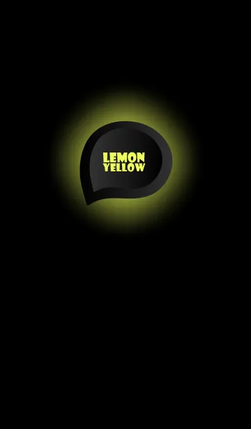 [LINE着せ替え] lemon yellow In Black Ver.5 (JP)の画像1