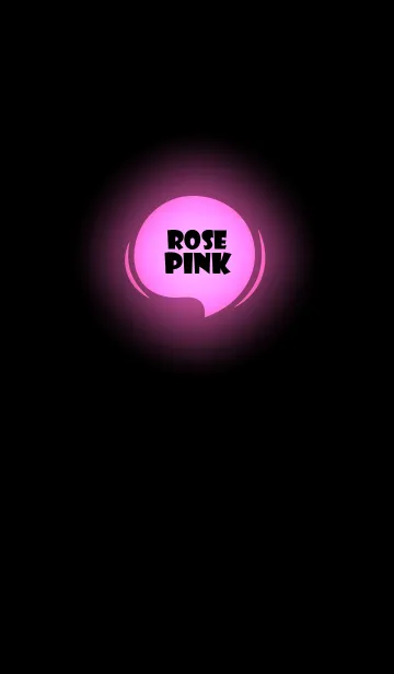[LINE着せ替え] Rose Pink In Black Vr.7 (JP)の画像1