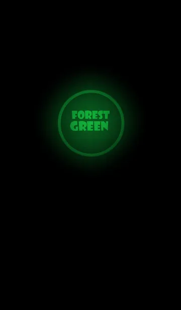 [LINE着せ替え] Forest Green Neon Theme Ver.2 (JP)の画像1