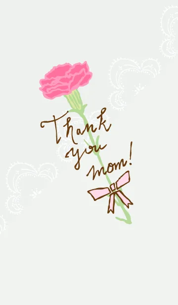 [LINE着せ替え] お母さんありがとう カーネーション19の画像1