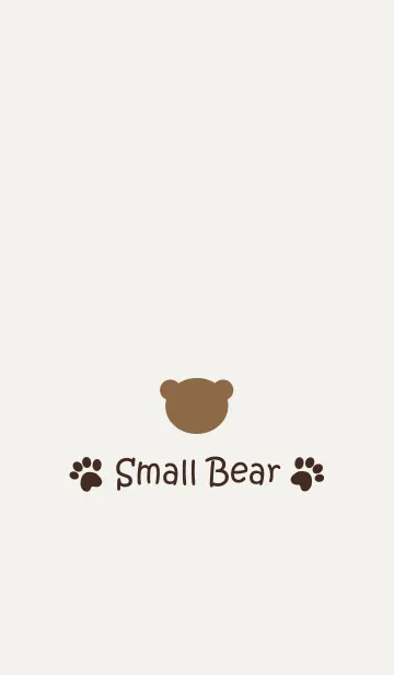 Small Bear *BROWN 2*の着せ替えメイン画像