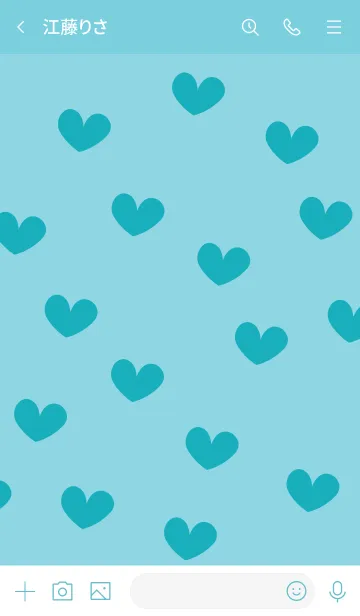 [LINE着せ替え] a32_25_グリーン6-3の画像3