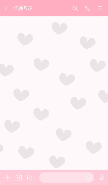 [LINE着せ替え] N32_24_ピンク4-3の画像3